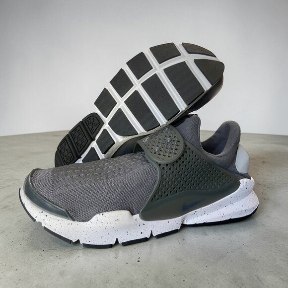 Nike Sock Dart (2016) Wolf Grey Pink Blast Mens Shoes Size 12 NEW 819686 003